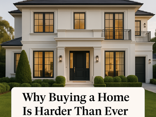 High-quality, sophisticated image depicting a luxury Australian residence at dusk, illustrating current real estate trends as analysed by Rodney McLoughlin.