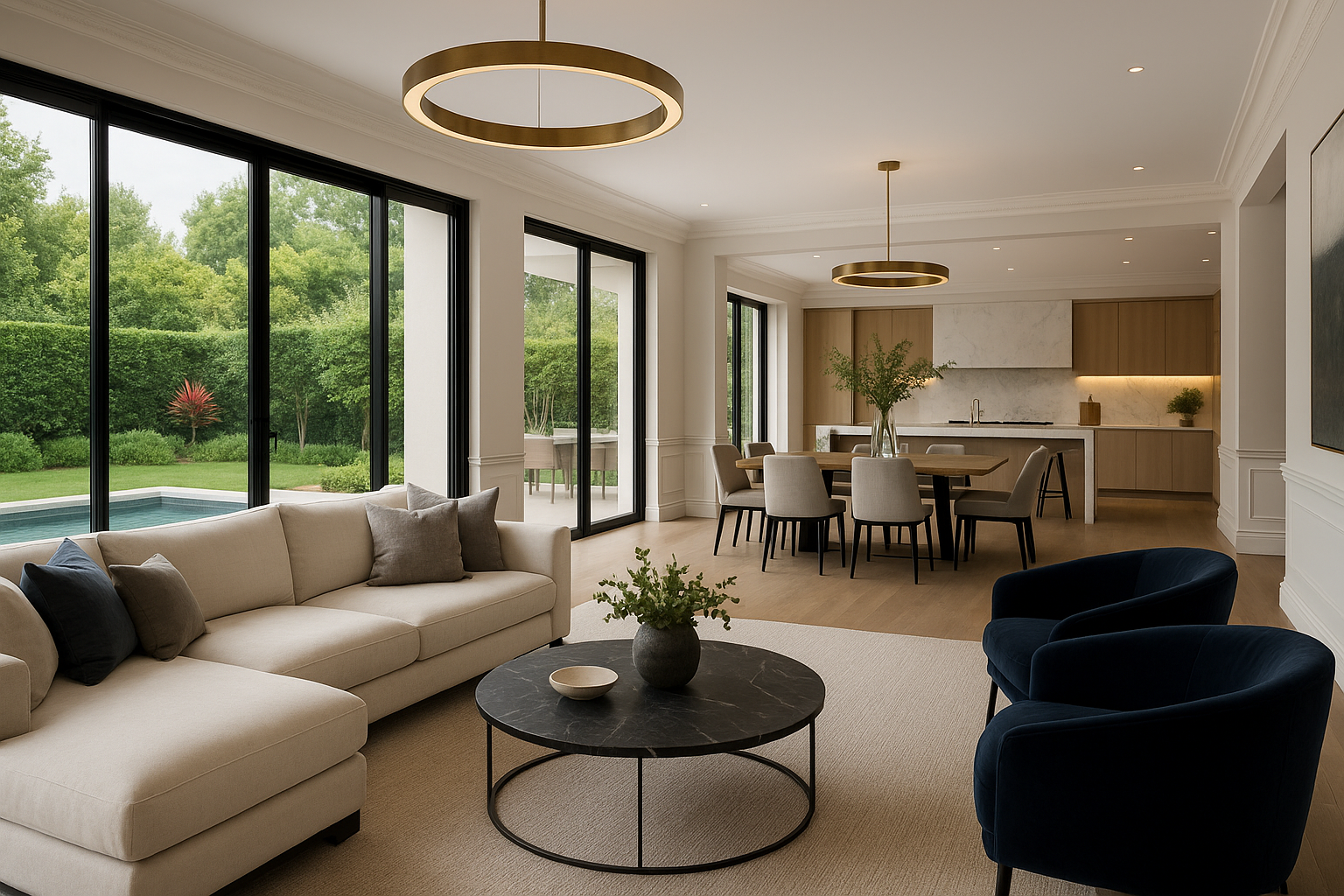 luxury modern Sydney home with expansive harbour and Opera House views, reflecting the city’s premium real estate demand