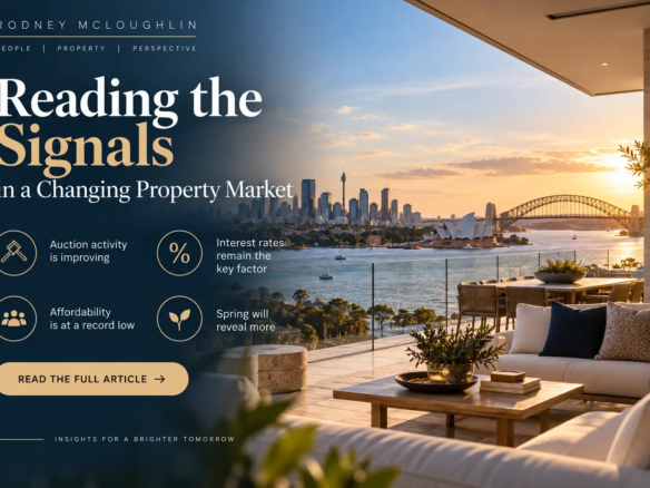 luxury Sydney residential property and harbour views, relevant to Australian real estate market insights. rodney mcloughlin akora real estate